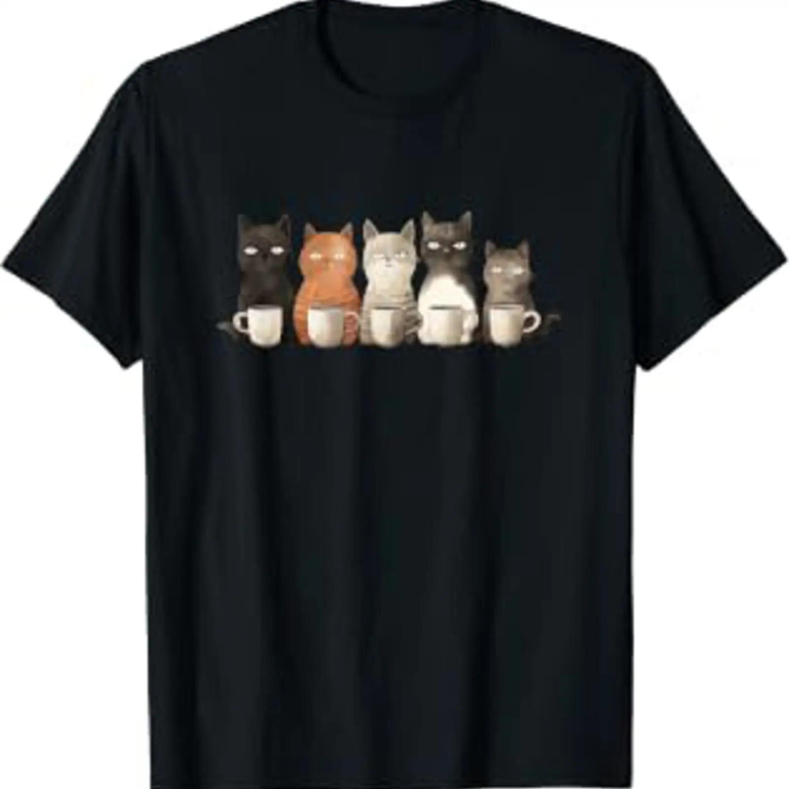 Coffee Tea Knits - Funny Cats with Coffee in a
