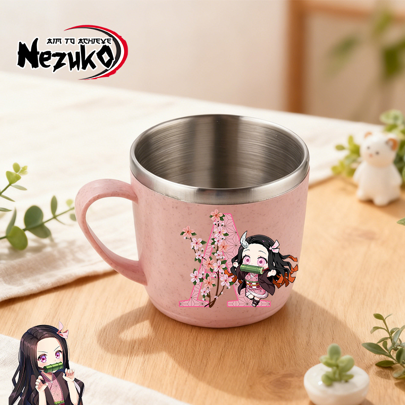 Coffee Tea Shop - Demon Slayer Stainless Steel Water Cup