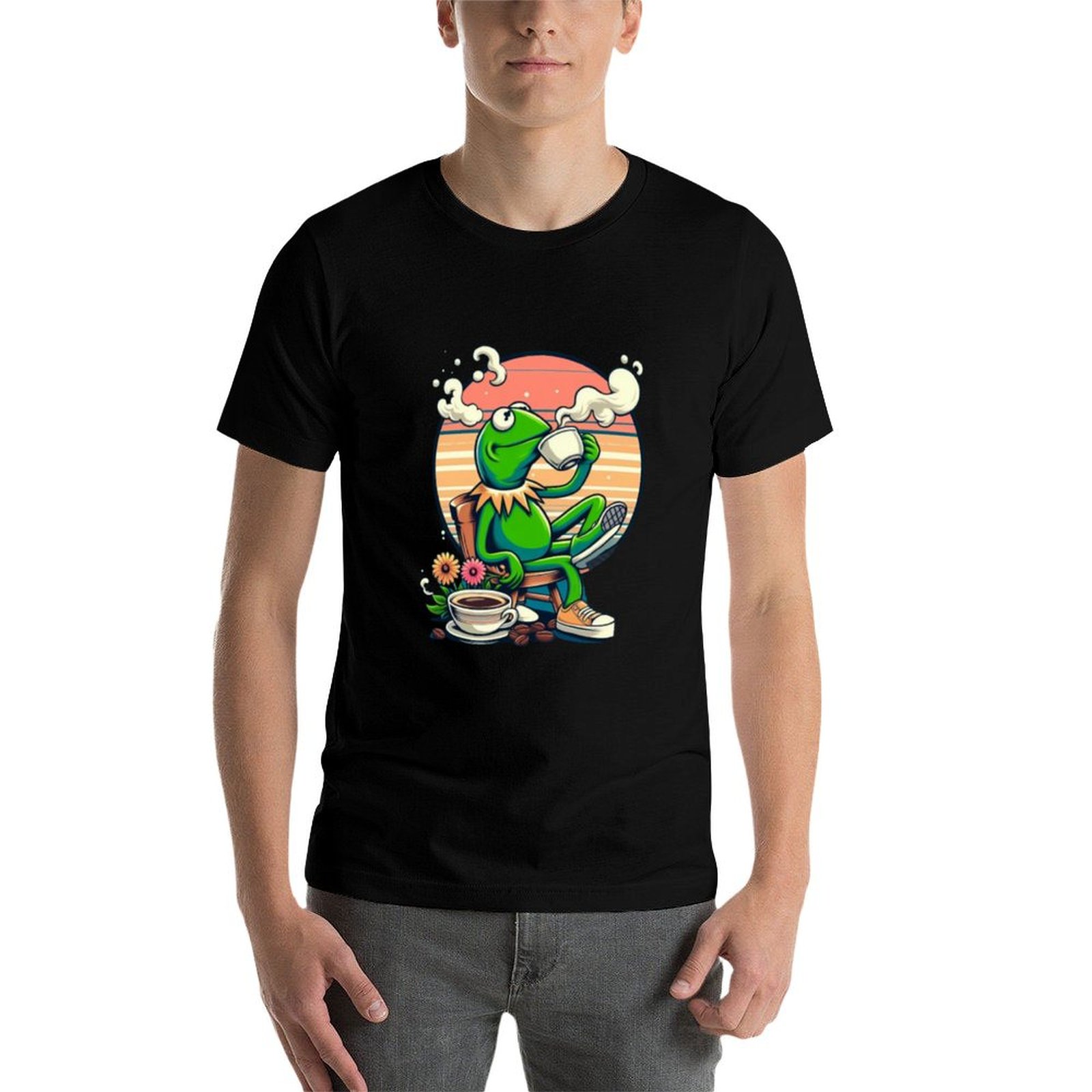 Kermit Sipping Tea gif. Funny  - Coffee Tea Knits recension och pris