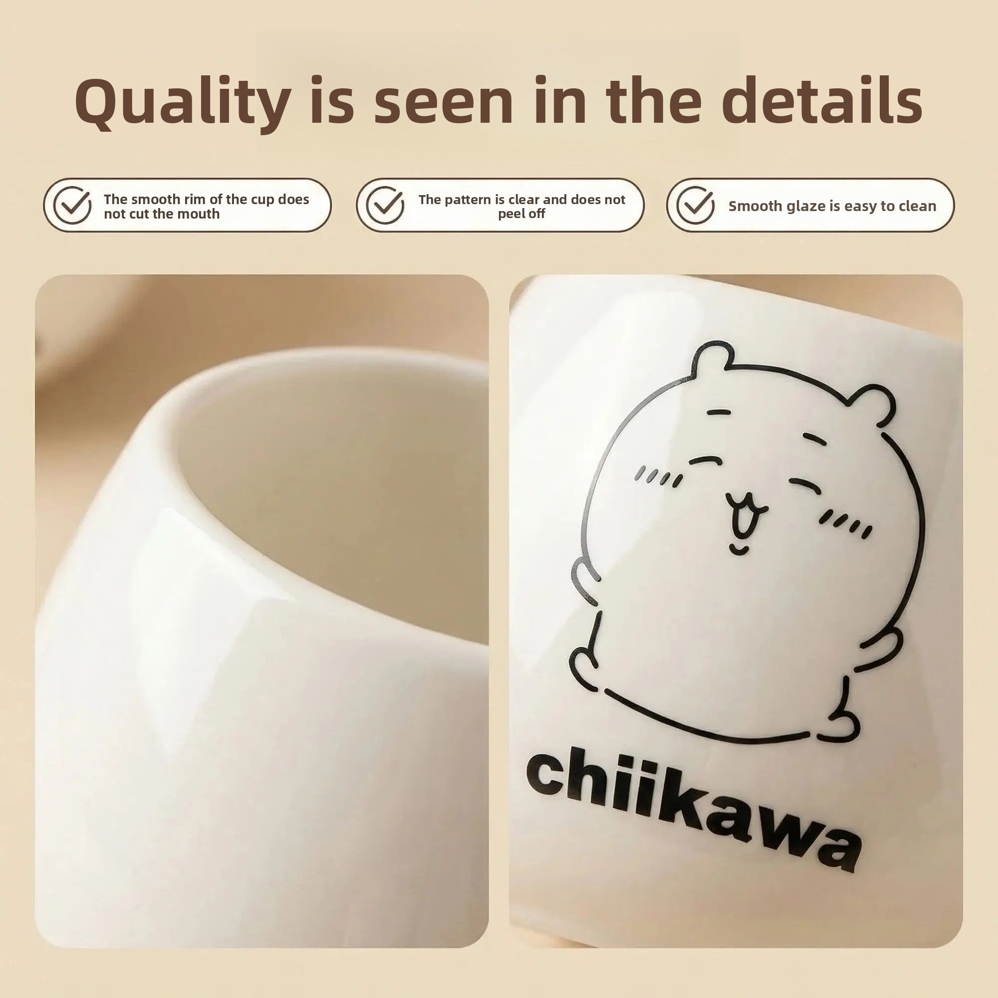 Chiikawa Ceramic Tea Coffee Mu - Good Coffee Tea recension och pris