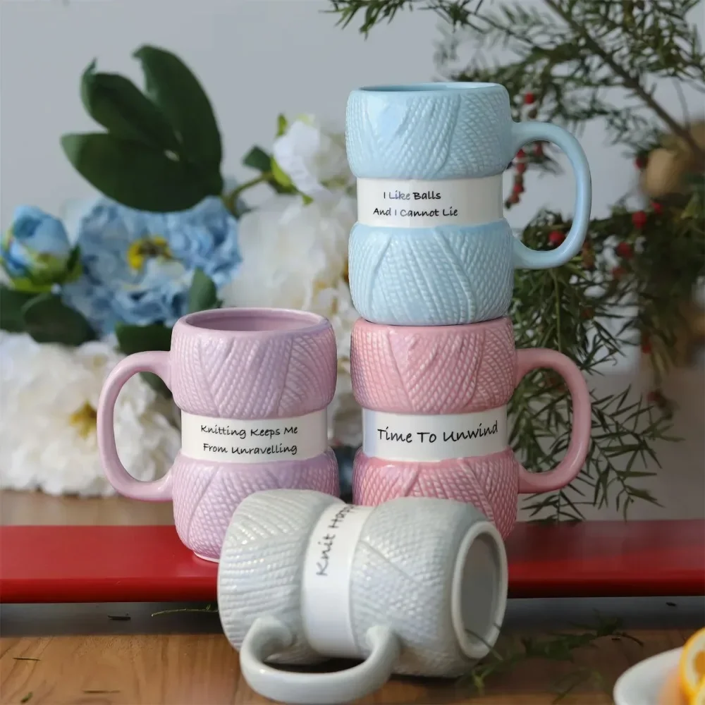 Hot Knit Style Ceramic Coffee  - Coffee Tea Knits recension och pris