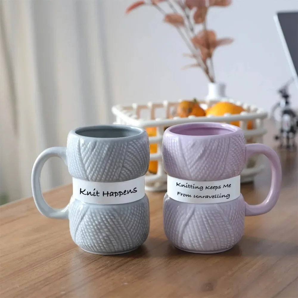 Hot Knit Style Ceramic Coffee  - Coffee Tea Knits recension och pris