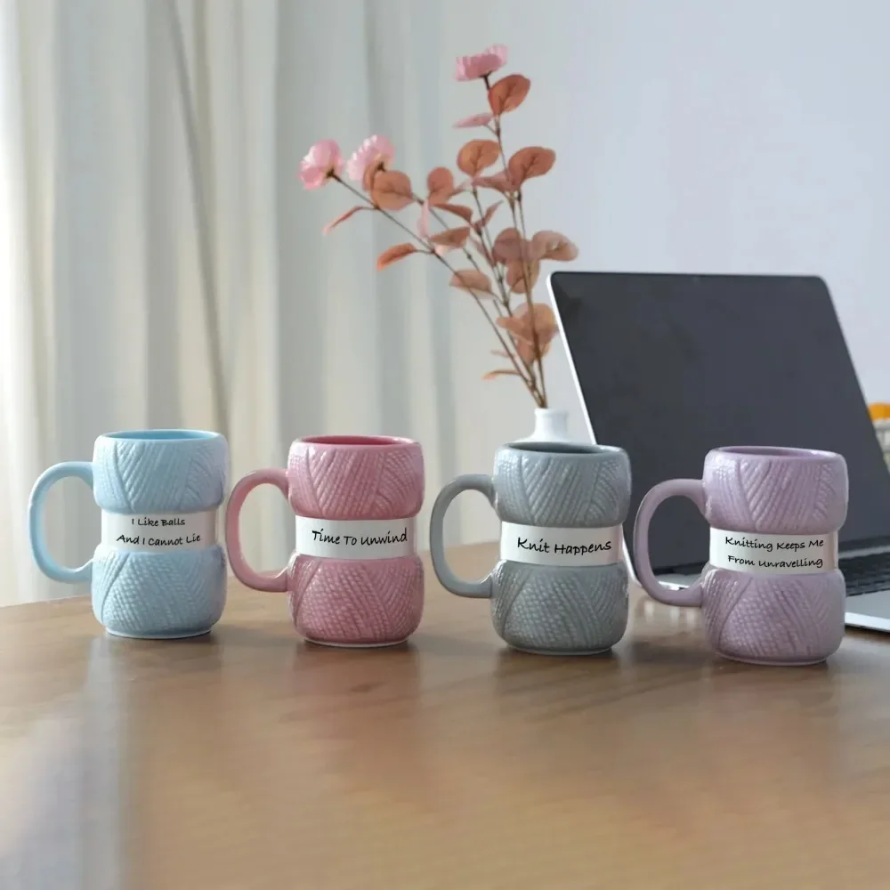 Hot Knit Style Ceramic Coffee  - Coffee Tea Knits recension och pris
