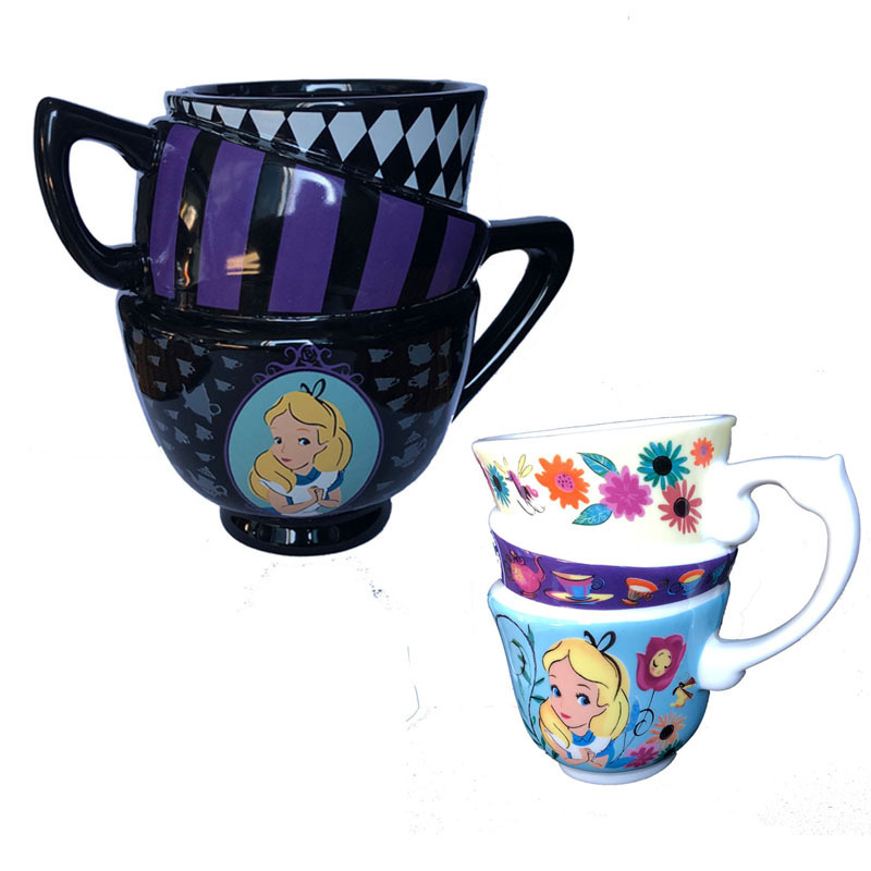 Alice In Wonderland Cartoon St - Coffee Tea Shop recension och pris