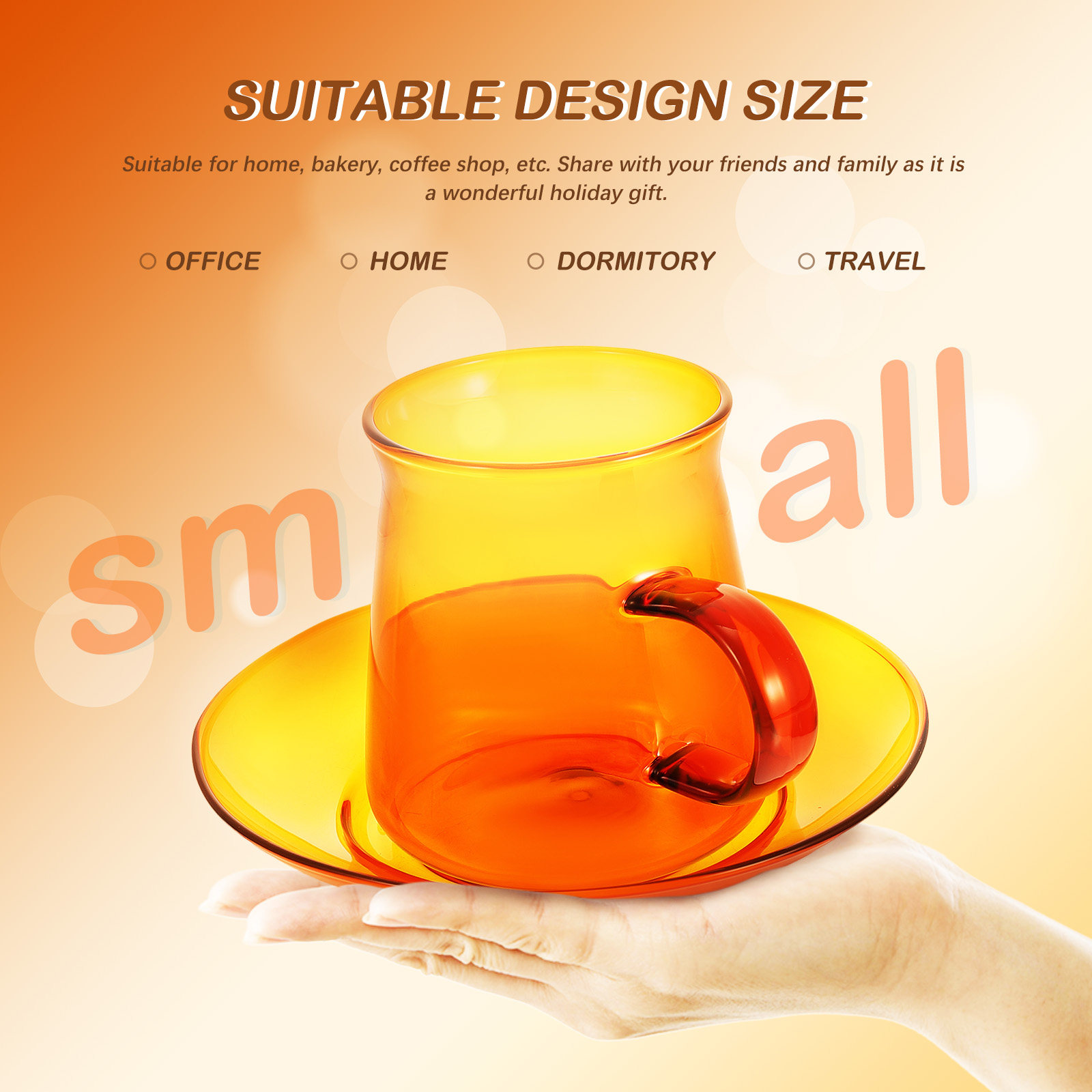 1Set Vintage Glass Coffee Cup  - Coffee Tea Shop recension och pris