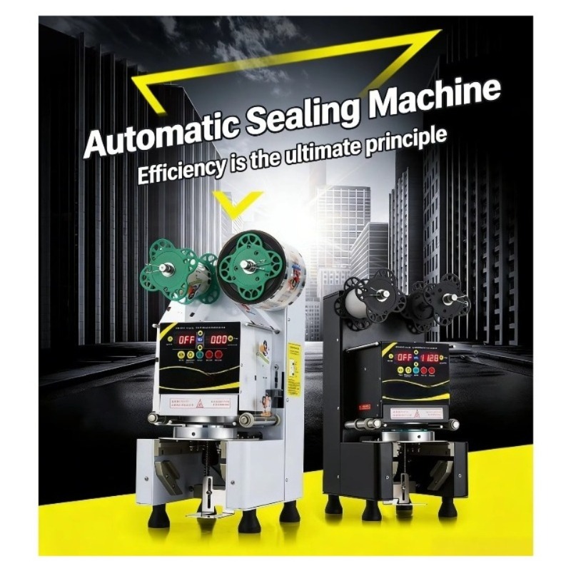 Automatic Plastic Cup Sealing  - Coffee Tea Shop recension och pris