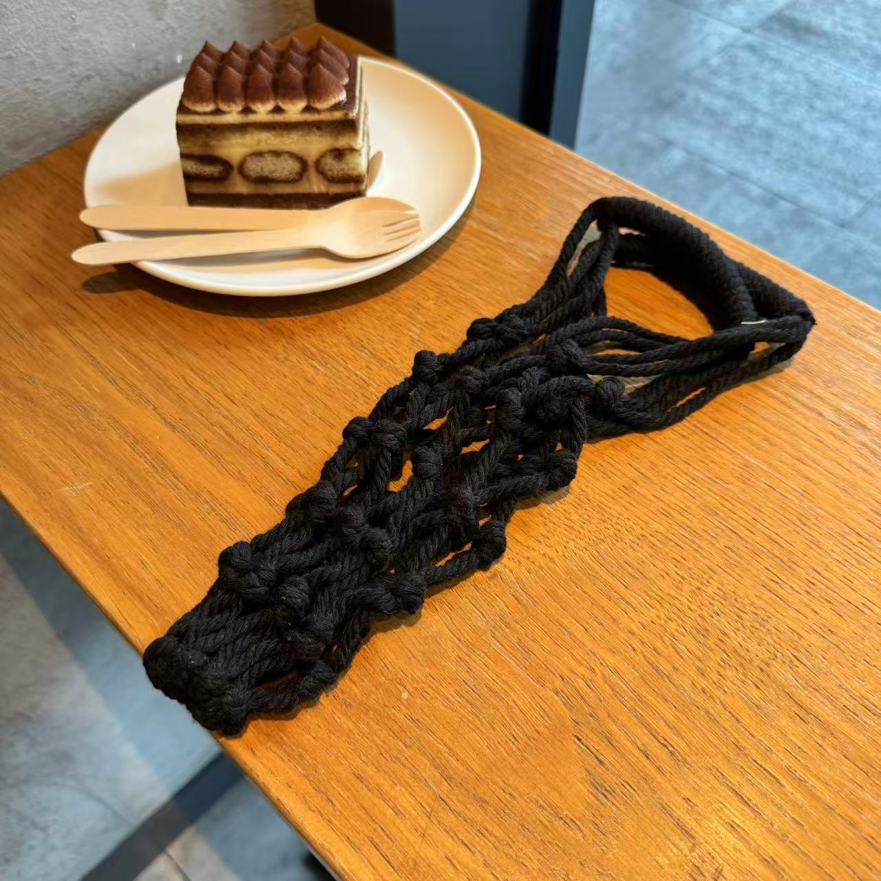 2PCS Handmade Macrame Cup Hold - Coffee Tea Knits recension och pris