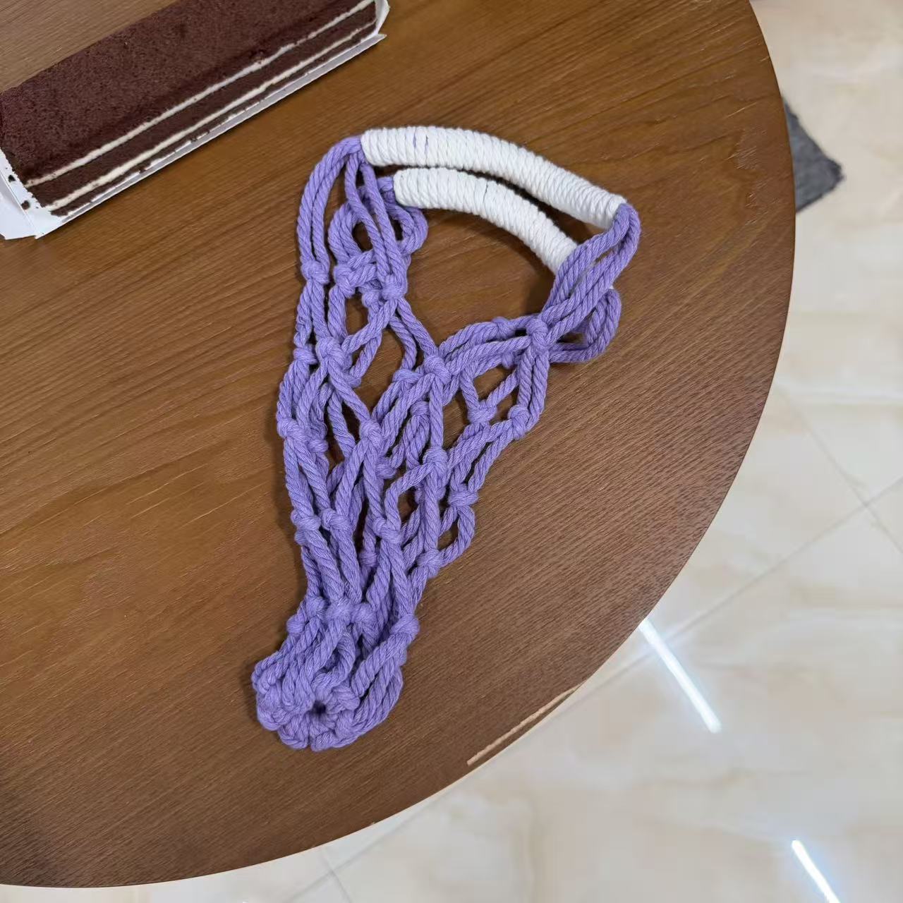 2PCS Handmade Macrame Cup Hold - Coffee Tea Knits recension och pris