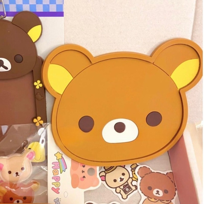 Cute Rilakkuma Cup Coaster Hea - Coffee Tea Shop recension och pris