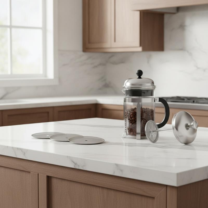 Stainless Steel French Press F - French Press Coffee & Tea recension och pris