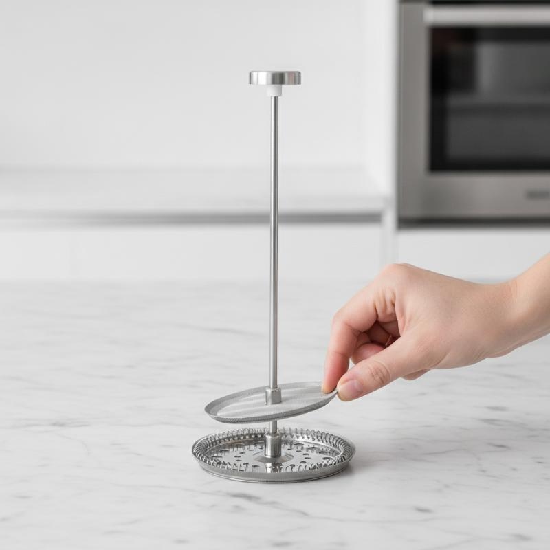 Stainless Steel French Press F - French Press Coffee & Tea recension och pris
