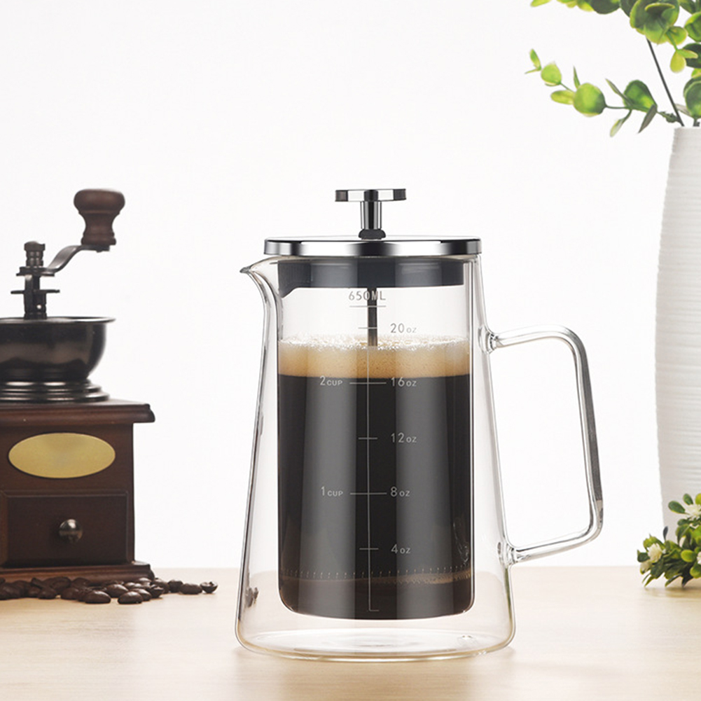 Double Layers French Press Pot - French Press Coffee & Tea recension och pris